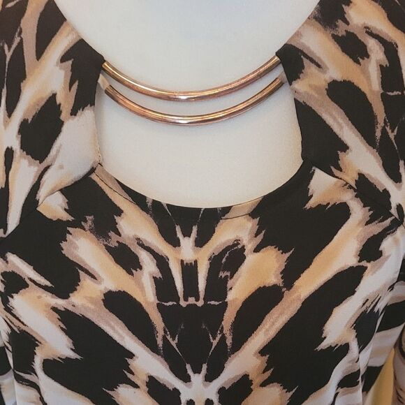 COCO BIANCO ANIMAL PRINT TUNIC - Picture 5 of 8
